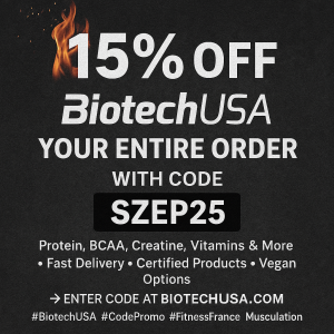 Biotechusa 15% code SZEP25